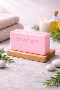 Handmade Bathouse Moisturizing soap bar made with natural ingredients for gentle daily skincare